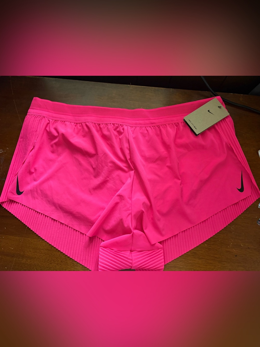 NIKE Womens Hot Pink Athletic Shorts - XXL